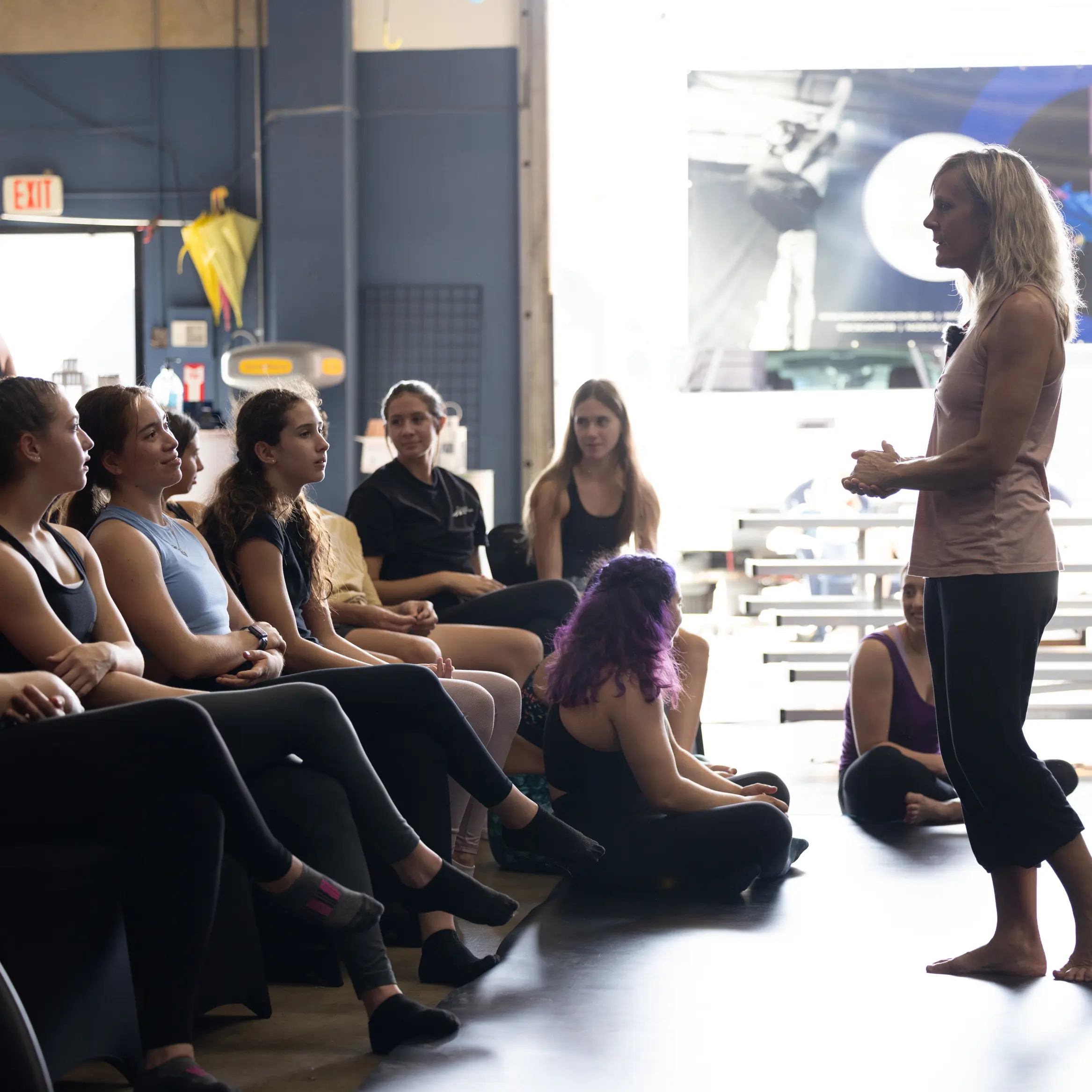 Behind the scenes with Stacy